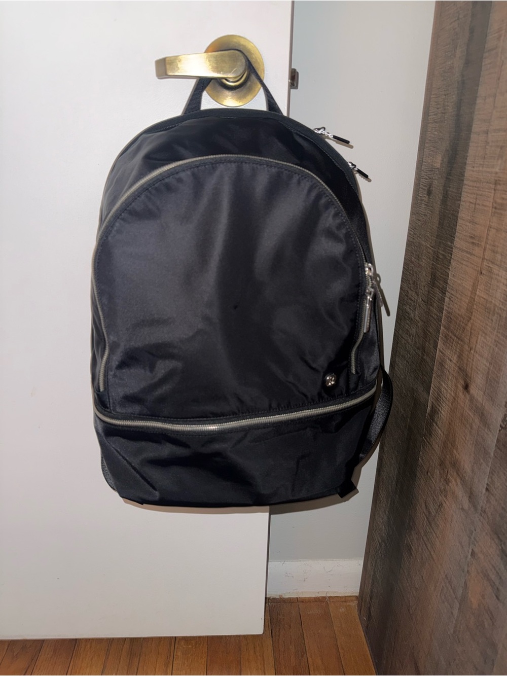 Black Nylon Backpack - Sleek Everyday Carry
